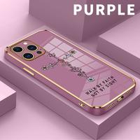 Phone case for iPhone 16 Pro Max 15 Plus 14 13 12 11 XR XS Flower Cross Shockproof Silicone TPU Bumper Drop Protection Soft C...