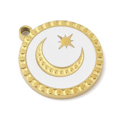 304 Stainless Steel Enamel Pendants