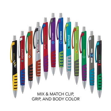 250 Customized Apex Mix or Match Ballpoint Pen - Metallic