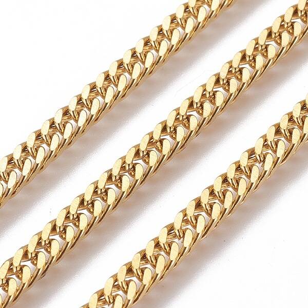 304 Stainless Steel Cuban Link Chains