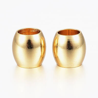 202 Stainless Steel European Beads