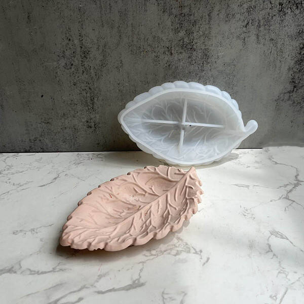 DIY Leaf Dish Tray Silicone Molds