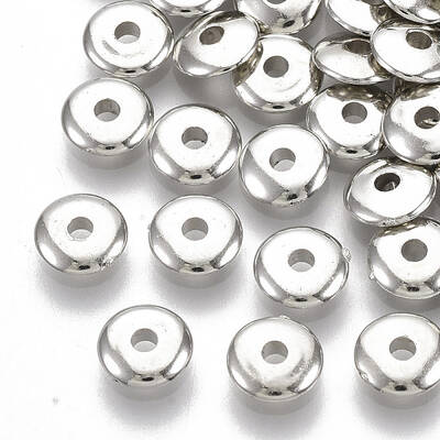 Plating ABS Plastic Spacer Beads