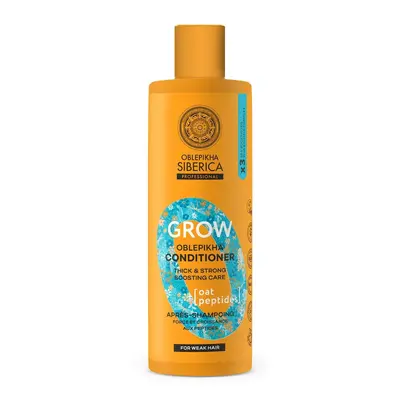 Natura Siberica Oblepikha Grow Peptides balsamo per capelli deboli 400 ml