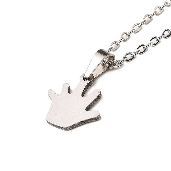 Non-Tarnish Stainless Steel Pendants Necklaces
