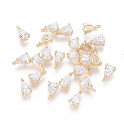 Real 18K Gold Plated Brass Charms