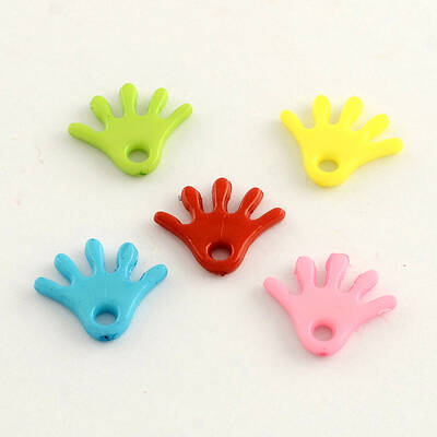 Opaque Acrylic Palm Charms