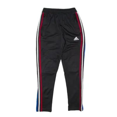 ADIDAS Aeroready Track Pants Black Tapered Boys 11-12Y W24 L26