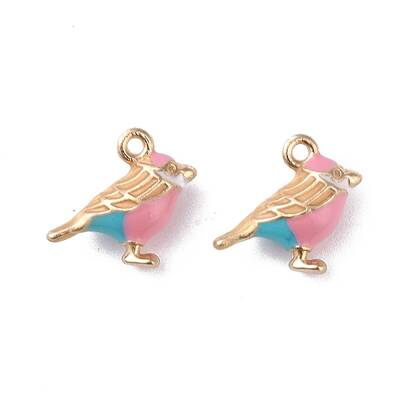 Alloy Enamel Pendants