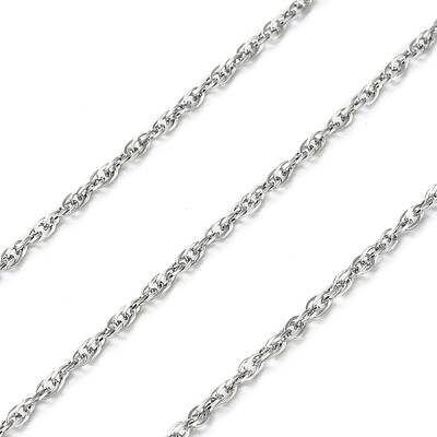 Tarnish Resistant 304 Stainless Steel Rope Chain