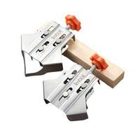 IMBOT Stainless Steel Adjustable 90-degree Right Angle Clamp, Durable Self Locking Plate Design Fixing Clamp for Woodworking ...