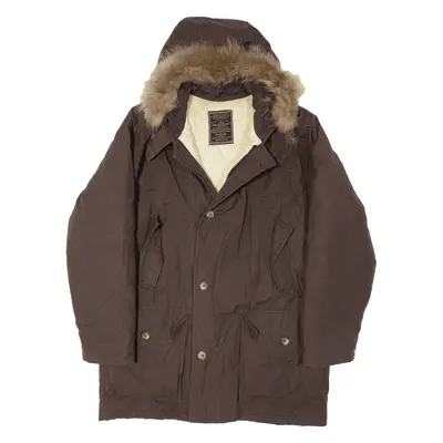 LEXY SCOTT IND Parka Coat Brown Mens M