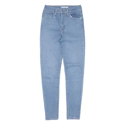 LEVI'S Mile High Jeans Blue Denim Slim Skinny Womens W25 L30