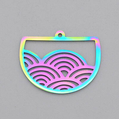 Ion Plating(IP) 201 Stainless Steel Pendants