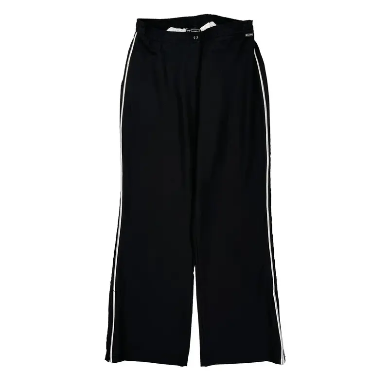 Champion Wide Leg Tracksuit - Medium Black Polyester