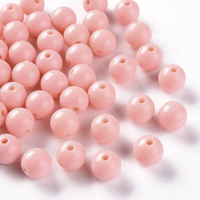 Opaque Acrylic Beads