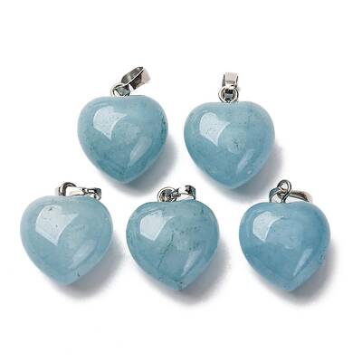 Natural Aquamarine Pendants