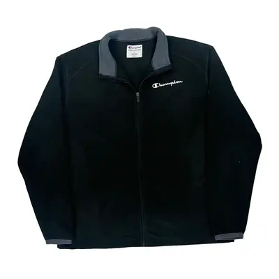 Champion Fleece - Large Black Polyester