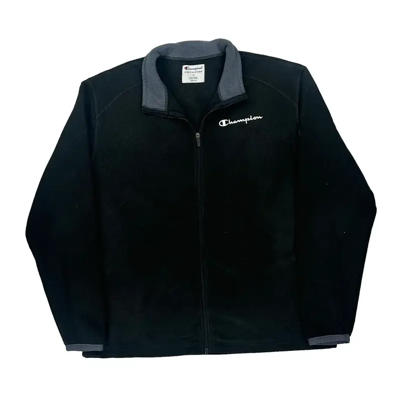 Champion Fleece - Large Black Polyester