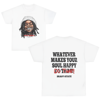 Y2K Style Print Tee Shirt Tees for Men Pure Cotton Fabric Comfortable and Energetic Summer Street Style Short Sleeved T-shirt