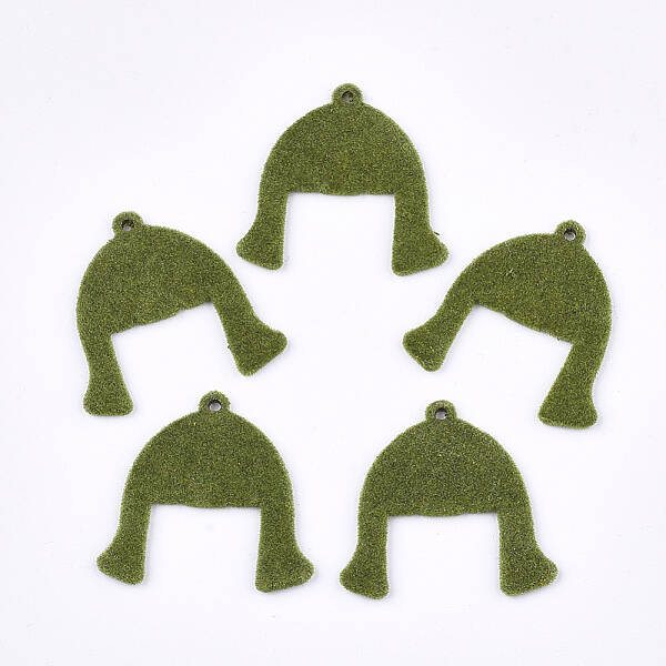 Flocky Iron Pendants