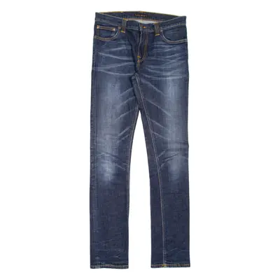 NUDIE JEANS Womens Jeans Blue Slim Skinny W32 L34