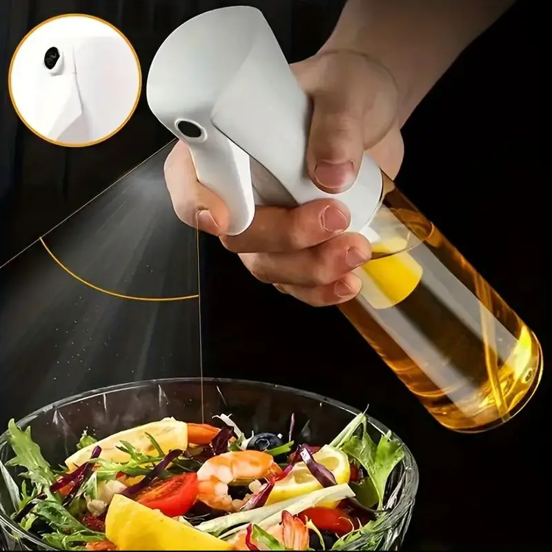 Kitchen Oil Sprayer, 1 Count Creative Multifunctional Oil Spray Bottle, Household Oil Spray For Salad, BBQ, Baking, Kitchen S...