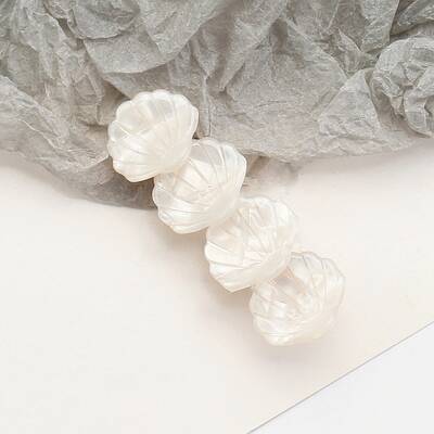 Shell Shape Cellulose Acetate Alligator Hair Clips