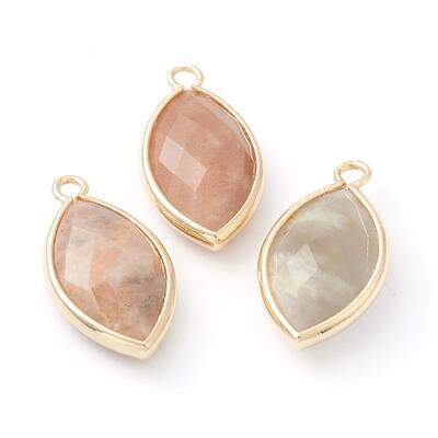 Natural Sunstone Pendants