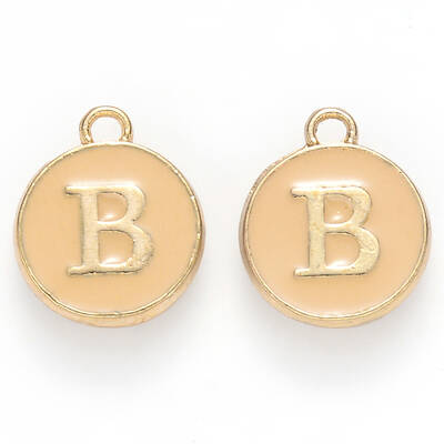 Golden Plated Alloy Enamel Charms