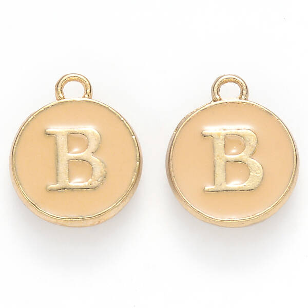 Golden Plated Alloy Enamel Charms