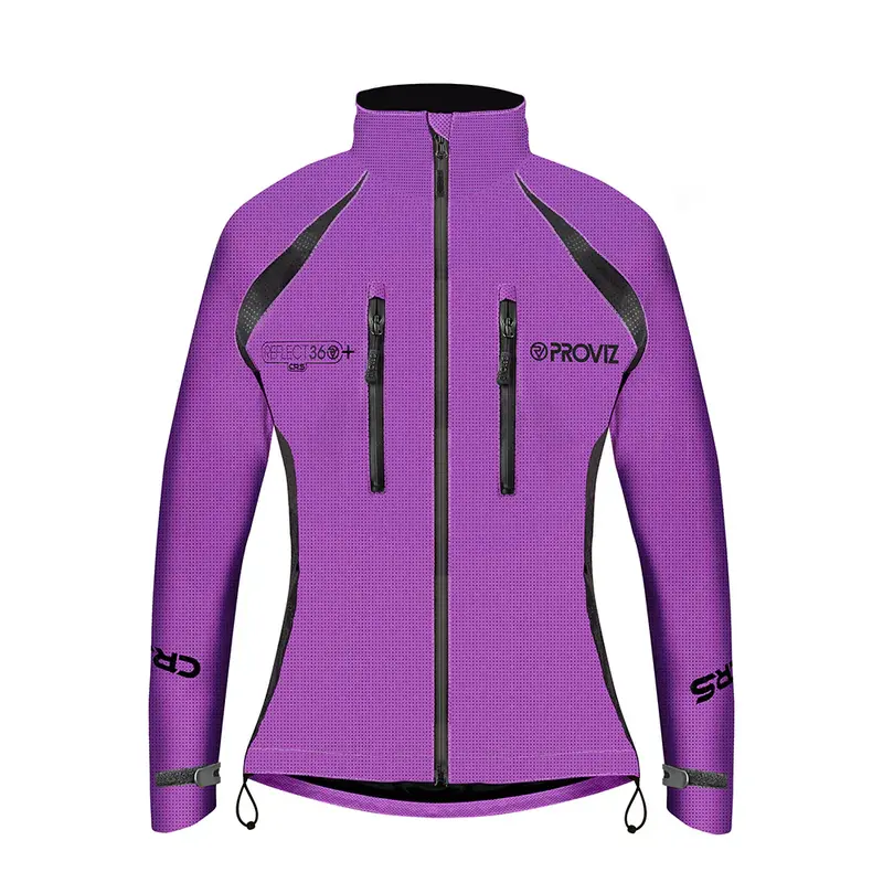 CRS Women's Fully Reflective & Enhanced Waterproof Cycling Jacket