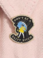 Cute Cartoon Girl Design Brooch, Enamel Pin Suitable for Backpacks, Jeans, Scarves, Hats Decoration, Trendy All-match & Exqui...