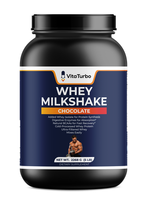 Whey Protein Chocolate Milkshake - 5Lbs