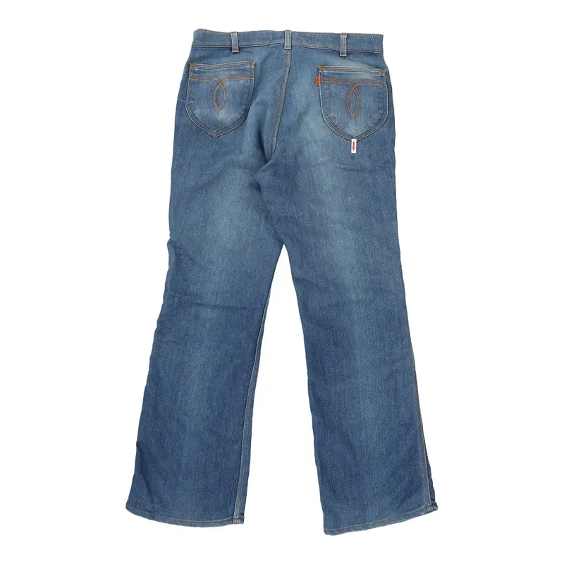 Orange Tab Levis Jeans - 34W UK 16 Blue Cotton