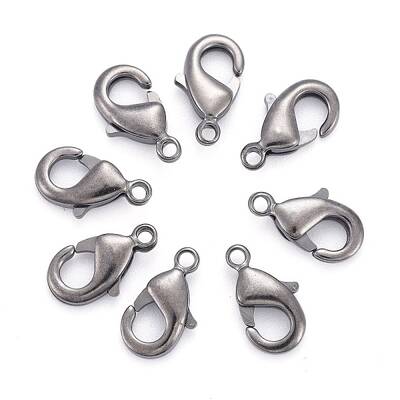 Brass Lobster Claw Clasps