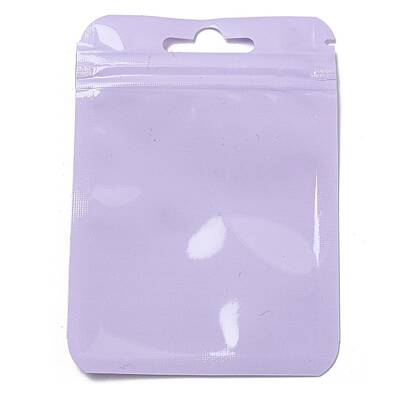 Rectangle Plastic Yin-Yang Zip Lock Bags