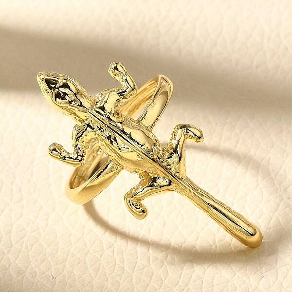 Adjustable Brass Finger Rings for Women