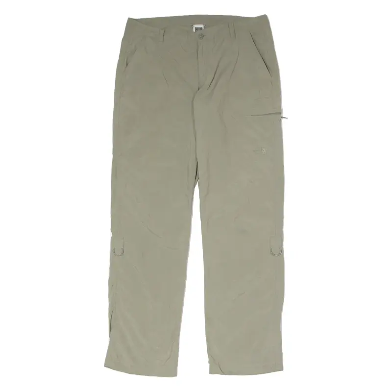 THE NORTH FACE Outdoor Womens Trousers Grey Regular Straight Nylon W34 L30