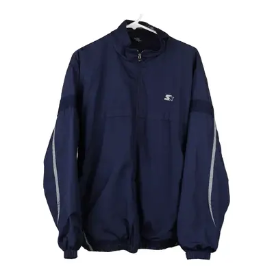 Starter Jacket - Large Navy Polyester