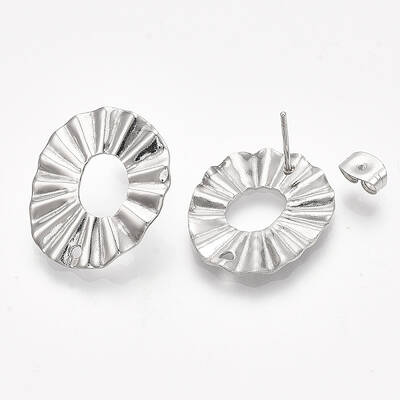 Non-Tarnish 304 Stainless Steel Stud Earring Findings