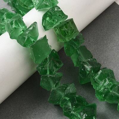 Transparent Glass Beads Strands