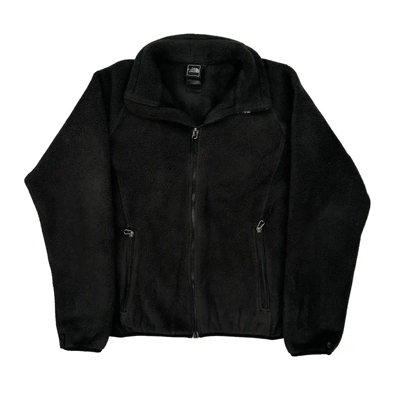 The North Face Fleece Jacket - Medium Black Polyester