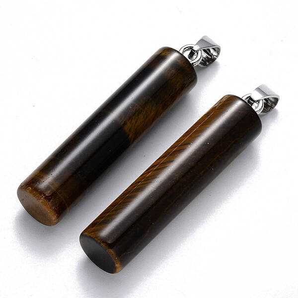 Natural Tiger Eye Pendants