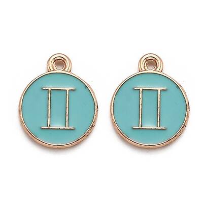 Alloy Enamel Pendants