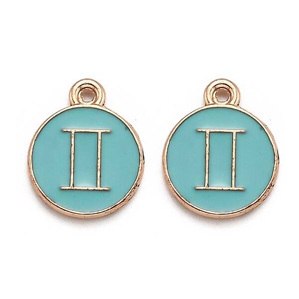Alloy Enamel Pendants