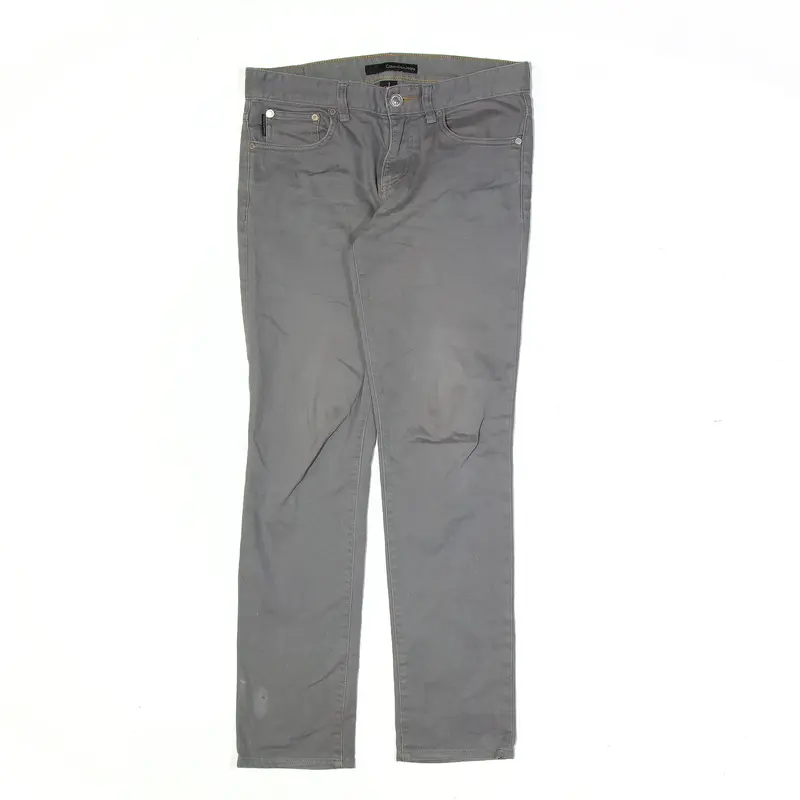 CALVIN KLEIN Jeans Grey Denim Slim Tapered Mens W30 L31