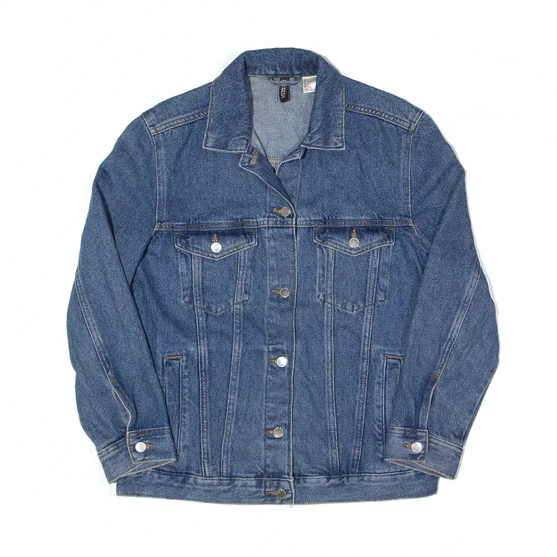 H&M DIVIDED Jacket Blue Denim Womens S
