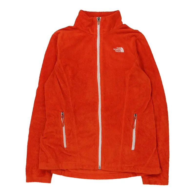 The North Face Fleece - Small Orange Polyester
