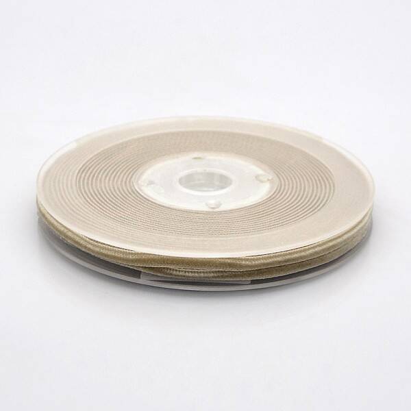 Polyester Velvet Ribbon for Gift Packing and Festival Decoration